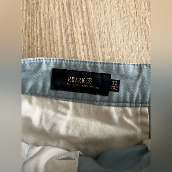 Roark Men’s Porter Short 3.0 Agave Blue Cotton/Nylon - Size 32 - Picture 3 of 7